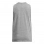 Damski top z nadrukiem Under Armour UA Rival Muscle Tank - szary