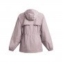Damska kurtka treningowa Under Armour Crinkle Woven Jacket - beżowa