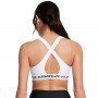 mini: Biustonosz treningowy Under Armour Crossback Mid Bra - biały (2)
