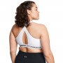 mini: Biustonosz treningowy Under Armour Crossback Mid Bra - biały (11)
