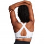 mini: Biustonosz treningowy Under Armour Crossback Mid Bra - biały (8)