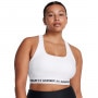 mini: Biustonosz treningowy Under Armour Crossback Mid Bra - biały (5)