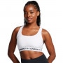 mini: Biustonosz treningowy Under Armour Crossback Mid Bra - biały (7)