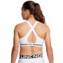 mini: Biustonosz treningowy Under Armour Crossback Mid Bra - biały (4)