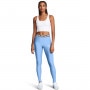 UNDER ARMOUR Damskie legginsy treningowe Under Armour Heatgear Rib Legging  niebieskie Niebieski