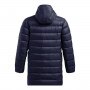 Męska kurtka parka z puchem naturalnym Under Armour Legend Down - granatowa