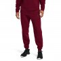 Męskie spodnie treningowe Under Armour UA Armour Fleece Pro Jogger - czerwone