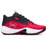 UNDER ARMOUR Dziecięce buty do koszykówki Under Armour UA Gs Lockdown 7  czerwone  Czerwony