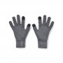 Męskie rękawiczki zimowe Under Armour UA Halftime Gloves - szare
