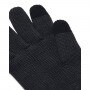Męskie rękawiczki zimowe Under Armour UA Halftime Wool Glove - czarne