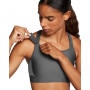 Biustonosz treningowy Under Armour UA HeatGear High - szary