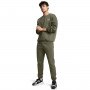 UNDER ARMOUR Męskie spodnie dresowe Under Armour UA Icon Fleece Jogger Taping  zielone Zielony