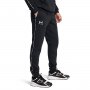 Męskie spodnie dresowe Under Armour UA Icon Fleece Jogger Taping - czarne