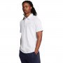 UNDER ARMOUR Męska koszulka polo Under Armour UA Icon Polo  biała Biały