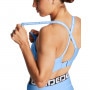 Biustonosz treningowy Under Armour UA Infinity Mid 2.0 Bra - niebieski