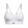Biustonosz treningowy Under Armour UA Infinity Mid 2.0 Bra - biały