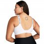Biustonosz treningowy Under Armour UA Infinity Mid 2.0 Bra - biały