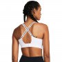 Biustonosz treningowy Under Armour UA Infinity Mid 2.0 Bra - biały