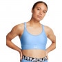 Biustonosz treningowy Under Armour UA Infinity Mid 2.0 Bra - niebieski