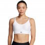 Biustonosz treningowy Under Armour UA Infinity Mid 2.0 Bra - biały