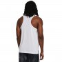 Męski top do biegania Under Armour UA Launch Singlet - biały
