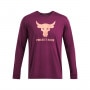 mini: Męski longsleeve treningowy Under Armour Project Rock Brahma Bull Ls - fioletowy  (3)