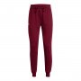 Damskie spodnie dresowe Under Armour UA Rival Fleece Jogger - czerwone