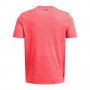 Męska koszulka treningowa Under Armour UA Rush Seamless Legacy SS - czerwona