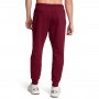 Męskie spodnie treningowe Under Armour UA Unstoppable Flc Jgr Eu - czerwone
