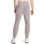 mini: Męskie spodnie dresowe joggery Under Armour UA Unstoppable Fleece Grid - beżowe (3)