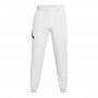 Męskie spodnie treningowe Under Armour UA Unstoppable Joggers - białe