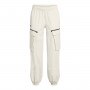 Damskie spodnie treningowe Under Armour Unstoppable Cargo Pant - białe