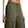 Damskie spodnie treningowe Under Armour Unstoppable Cargo Pant - oliwkowe/khaki