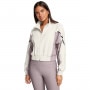 UNDER ARMOUR Damska kurtka treningowa Under Armour Unstoppable Crop Jacket  biała Biały