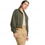 UNDER ARMOUR Damska kurtka treningowa Under Armour Unstoppable Crop Jacket  oliwkowa/khaki Oliwkowy