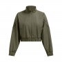 Damska kurtka treningowa Under Armour Unstoppable Crop Jacket - oliwkowa/khaki