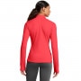 Damski longsleeve treningowy Under Armour Vanish Cw 1/2 Zip - czerwony