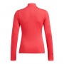 Damski longsleeve treningowy Under Armour Vanish Cw 1/2 Zip - czerwony
