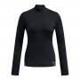 Damski longsleeve treningowy Under Armour Vanish Cw 1/2 Zip - czarny