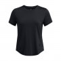 Damska koszulka treningowa Under Armour Vanish Elite Vent Loose Ss - czarna