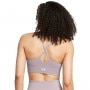 Damski biustonosz treningowy Under Armour Vanish Seamless Low Bra - beżowy
