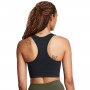 Biustonosz treningowy Under Armour Vanish Seamless Mid Bra - czarny