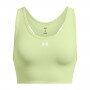 Biustonosz treningowy Under Armour Vanish Seamless Mid Bra - zielony