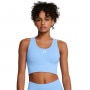 mini: Biustonosz treningowy Under Armour Vanish Seamless Mid Bra - niebieski (1)