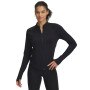 Damski longsleeve treningowy Under Armour Vanish Elite Vent FZ - czarny