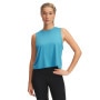 UNDER ARMOUR Damski top treningowy Under Armour Vanish Energy Crop Tank  niebieski Niebieski