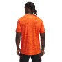Męska koszulka treningowa Under Armour Vanish Energy Printed SS - pomarańczowa