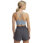 Damski biustonosz treningowy Under Armour Vanish Seamless Low Bra - niebieski