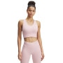 Biustonosz treningowy Under Armour Vanish Seamless Mid Bra - różowy