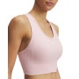 Biustonosz treningowy Under Armour Vanish Seamless Mid Bra - różowy